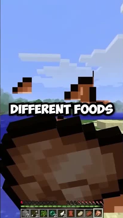 The hunger bar ruined Minecraft?
