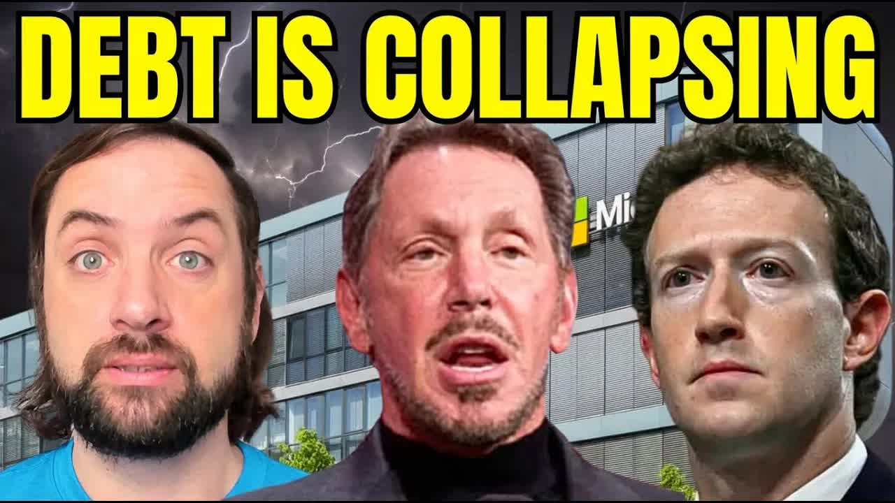 The trillion dollar AI debt bubble is bursting