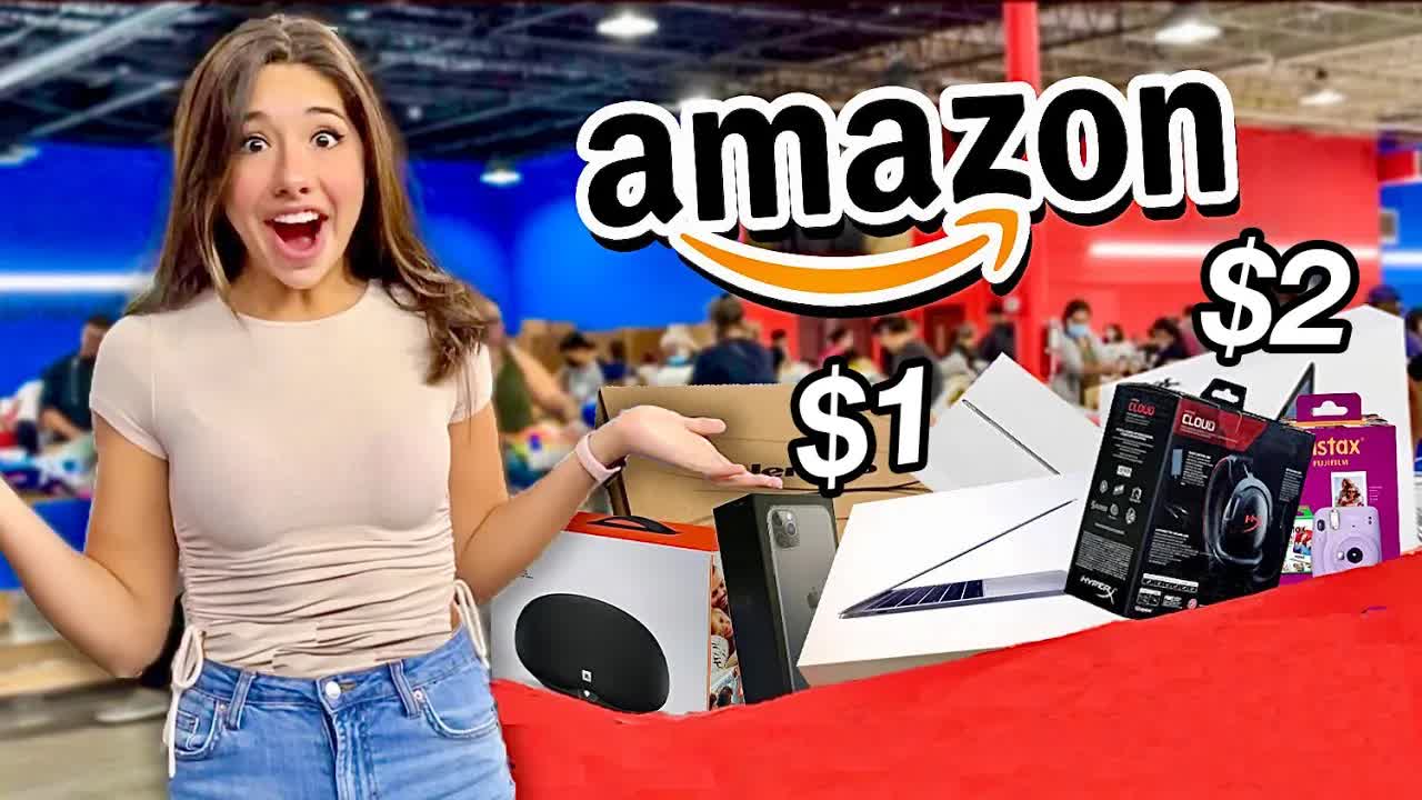 I went to an Amazon tech return store!