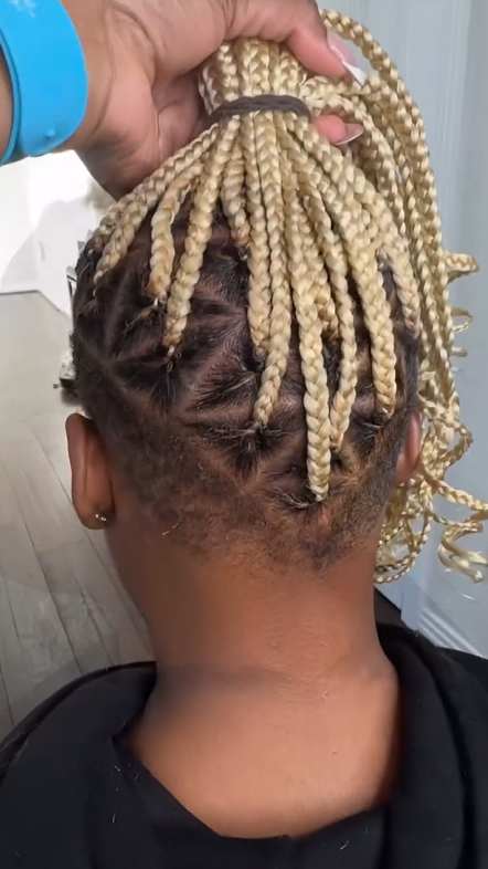 A hair transformation that showcases creativity