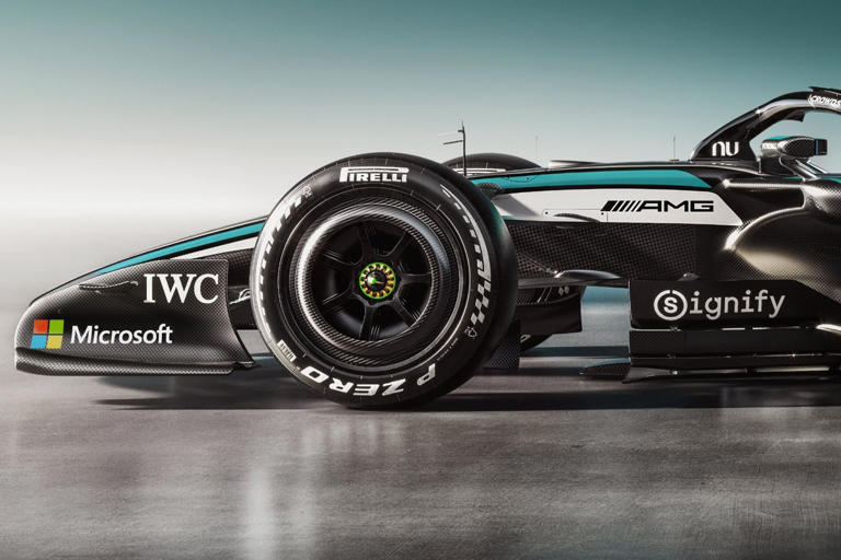Mercedes presenta el diseño del W17 de Russell y Antonelli para la F1 2026