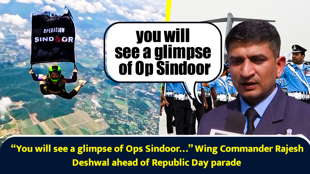 You will see a glimpse of Ops Sindoor… Wing Commander Rajesh Deshwal ...