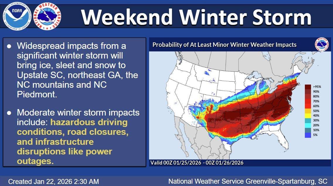 Louisiana declares state of emergency ahead of catastrophic winter storm