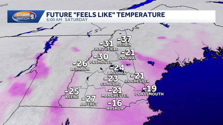 Heavy snow expected Sunday night into Monday in New Hampshire after ...