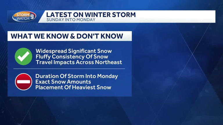 Heavy snow expected Sunday night into Monday in New Hampshire after ...