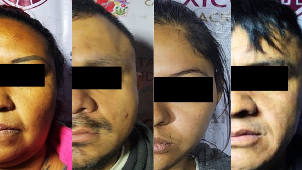 Detienen a dos mujeres y dos hombre de célula ligada a narcomenudeo en CdMx