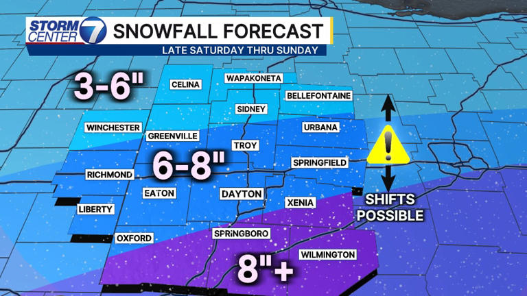 Entire Miami Valley is under a winter storm watch ahead of significant ...
