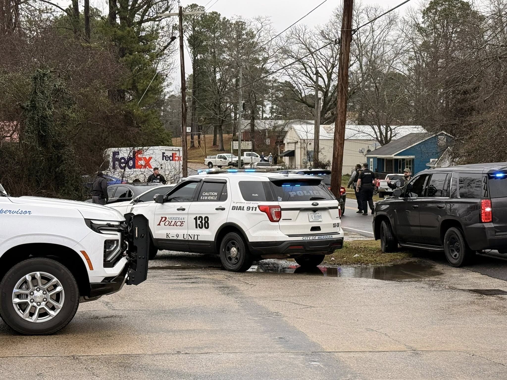 One person dead; another in custody following Meridian shooting