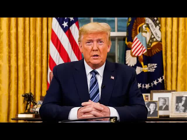 Breaking: Donald J Trump addresses the nation! Powerful speech