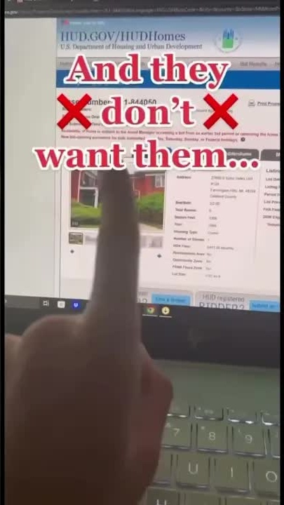 Government HUD program: homes for $100 down?