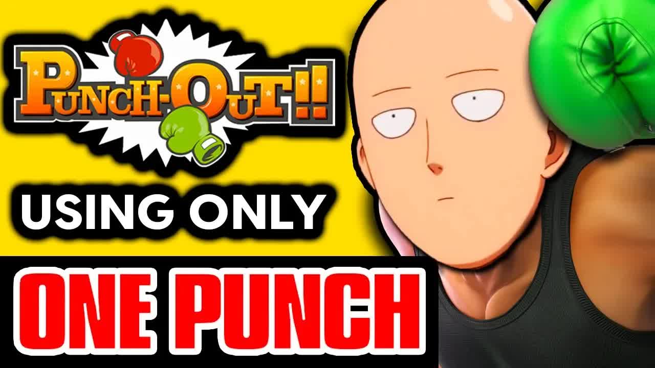 Can you beat Punch Out! Wii using only one punch per fight?