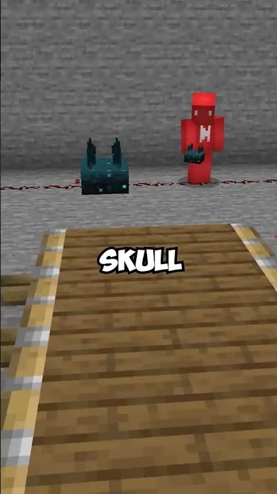 Minecraft evil basement prank with redstone and sculk sensor