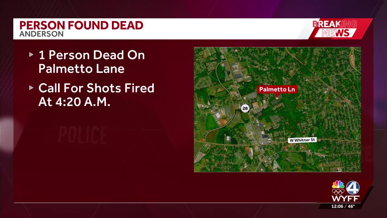 Suspect detained after fatal shooting in Anderson, deputies say
