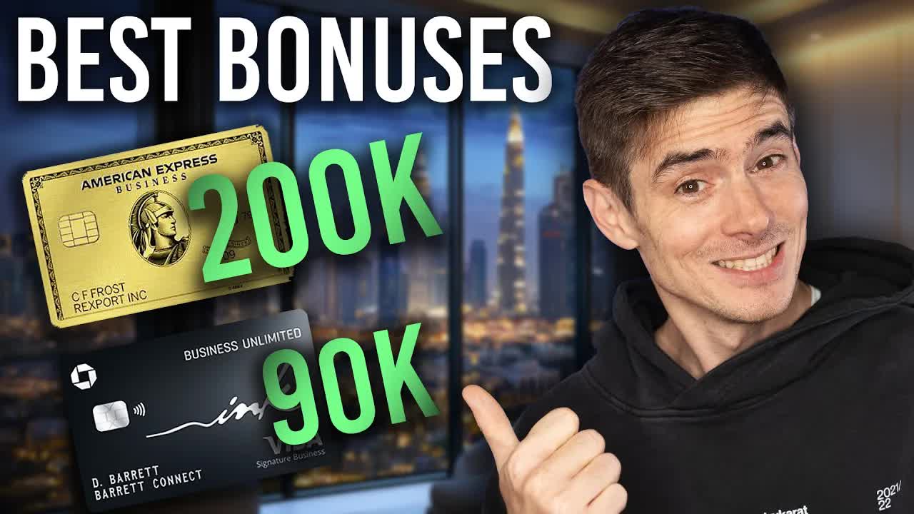 Up to 200k! Best credit card bonuses November 2025