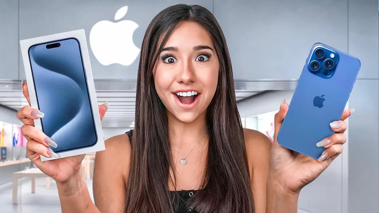 I bought the new iPhone 15 Pro Max!
