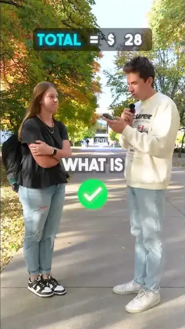 Easy trivia challenge: Student wins cash answering questions
