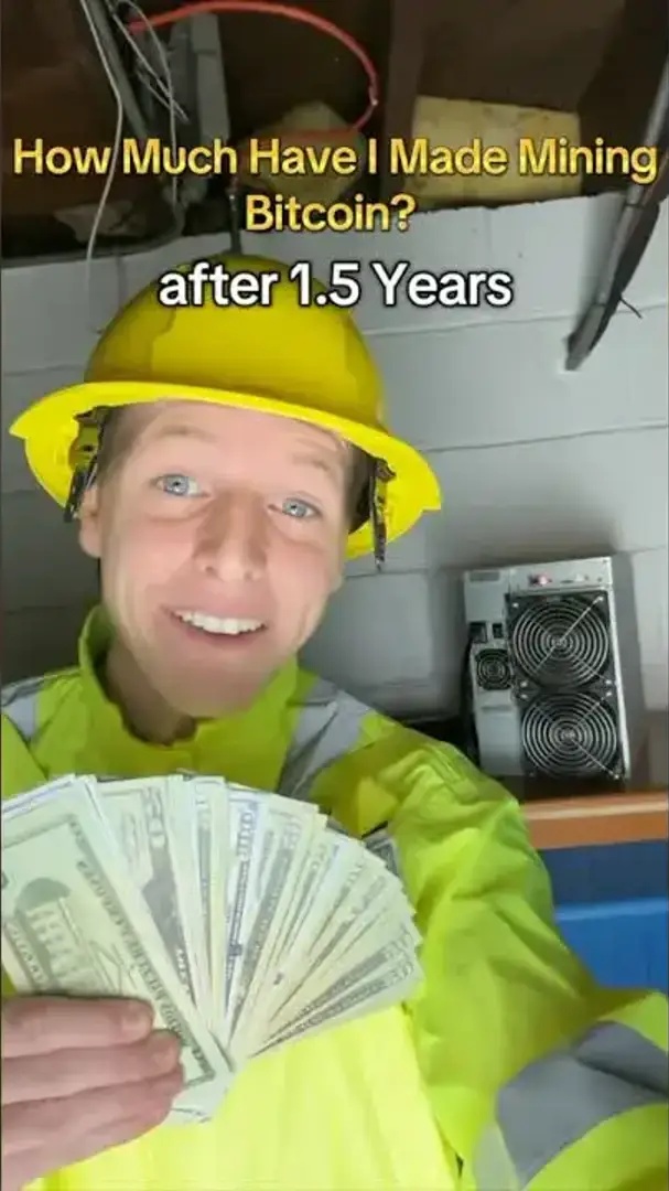 Bitcoin mining profit after 1.5 years