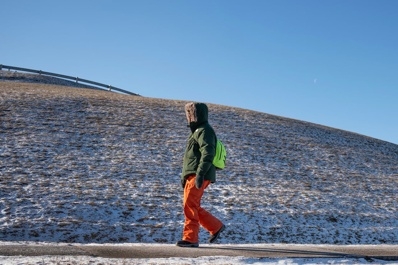 Arctic air mass extends over most of Canada, bringing extreme cold