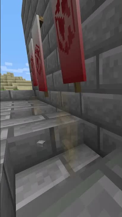 Minecraft build hack: banner size tricks!