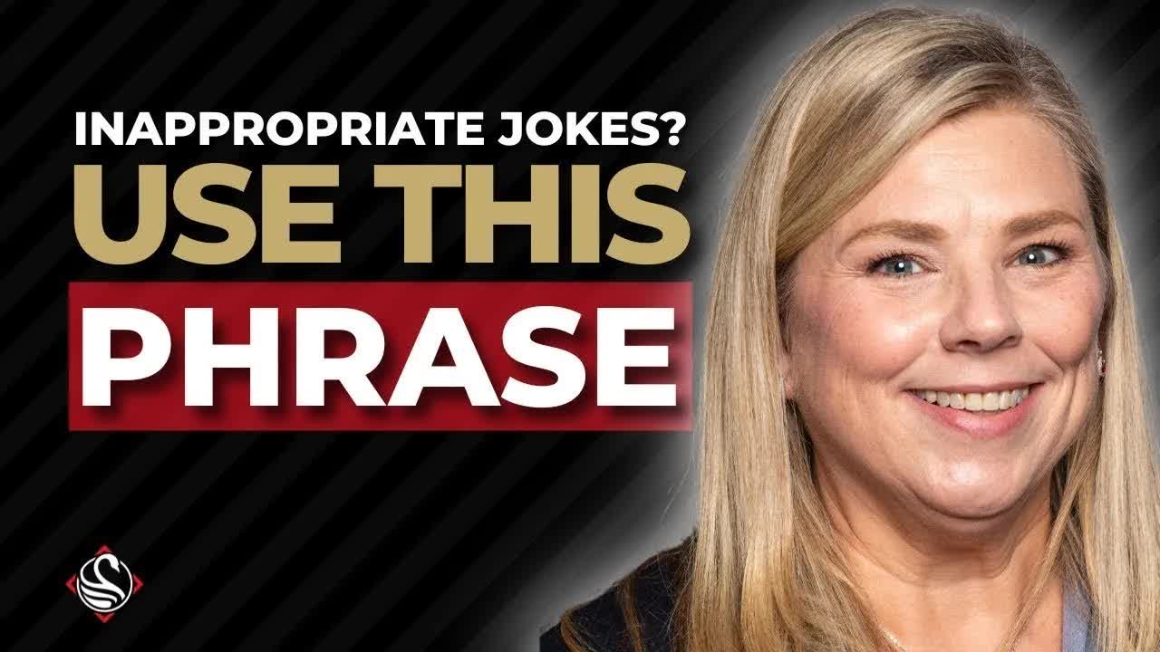 Respond this way to inappropriate cultural jokes