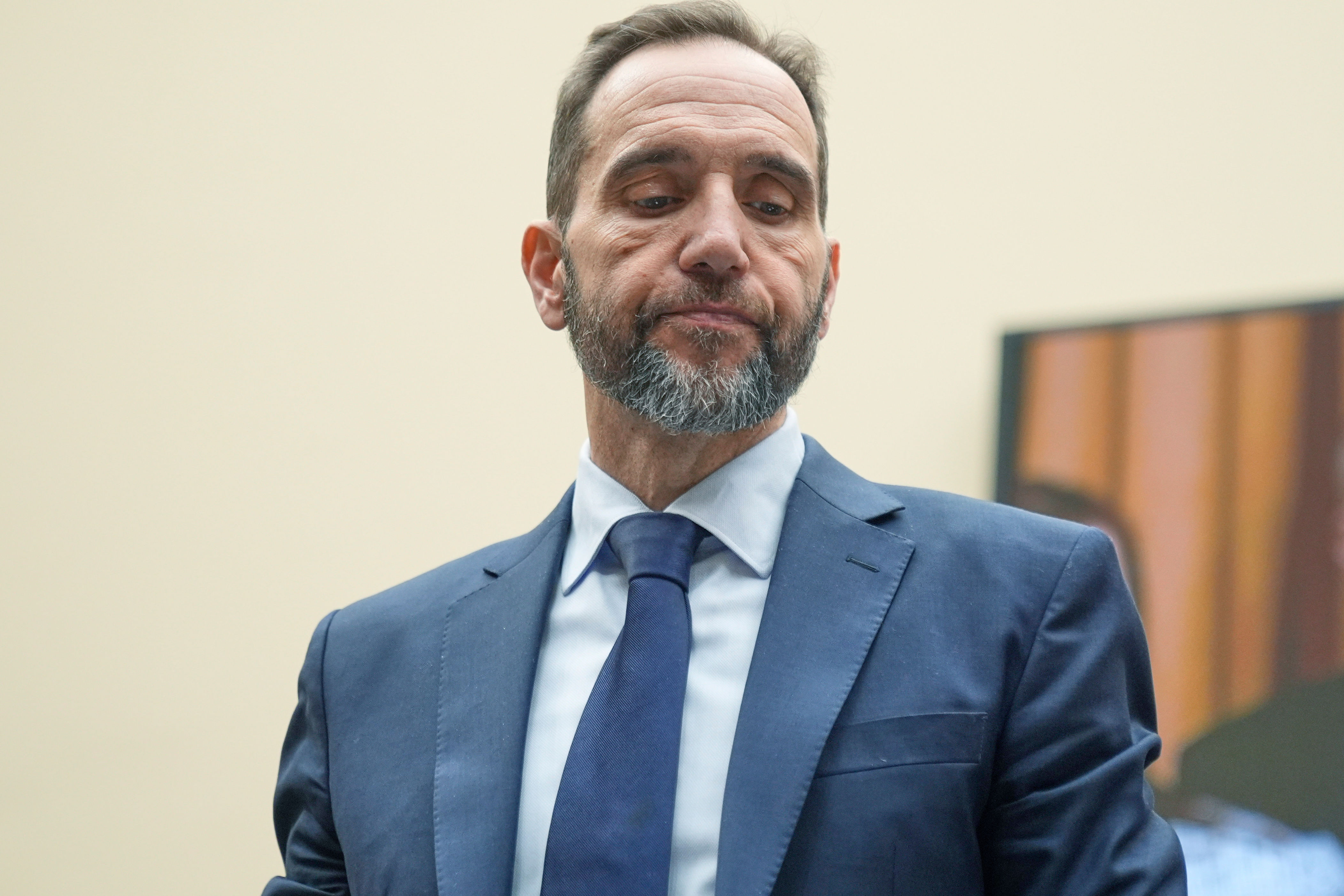 Donald Trump reacts to Jack Smith