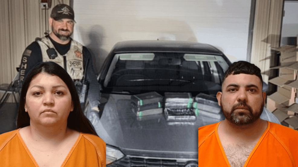 Two suspects arrested after ten bundles of alleged cocaine found during ...