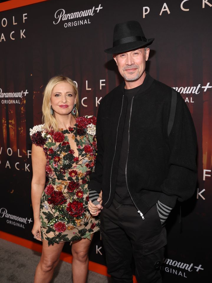 Sarah Michelle Gellar and Freddie Prinze Jr. on January 19, 2023.