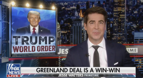 Jesse Watters makes awkward gaffe as he says 'you can't trust the media ...