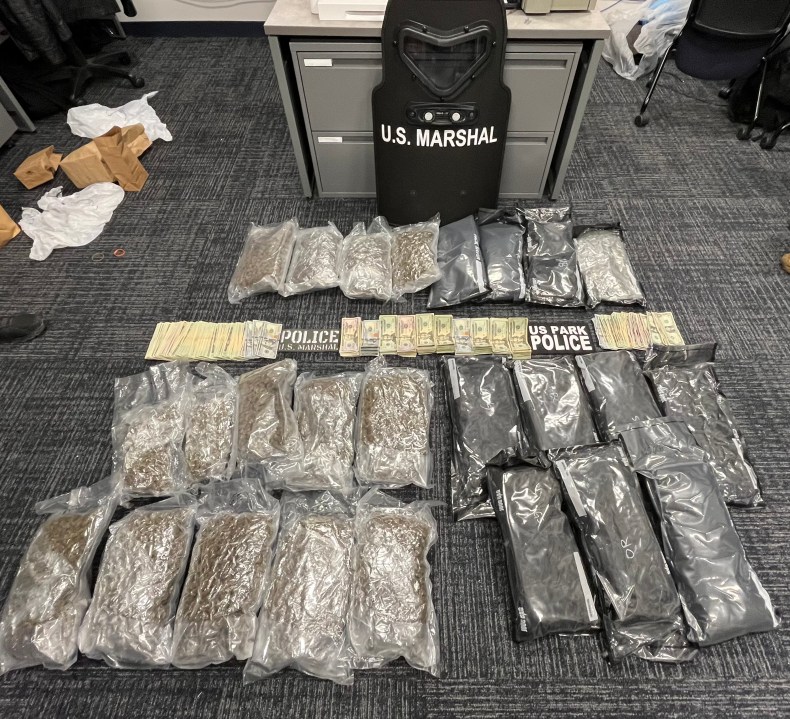 USPP: 28 pounds of marijuana seized in Northwest DC drug bust
