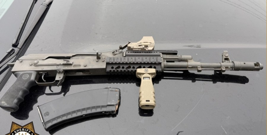 Loaded assault rifle seized in Sacramento County traffic stop