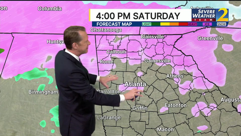 Developing winter storm arriving this weekend