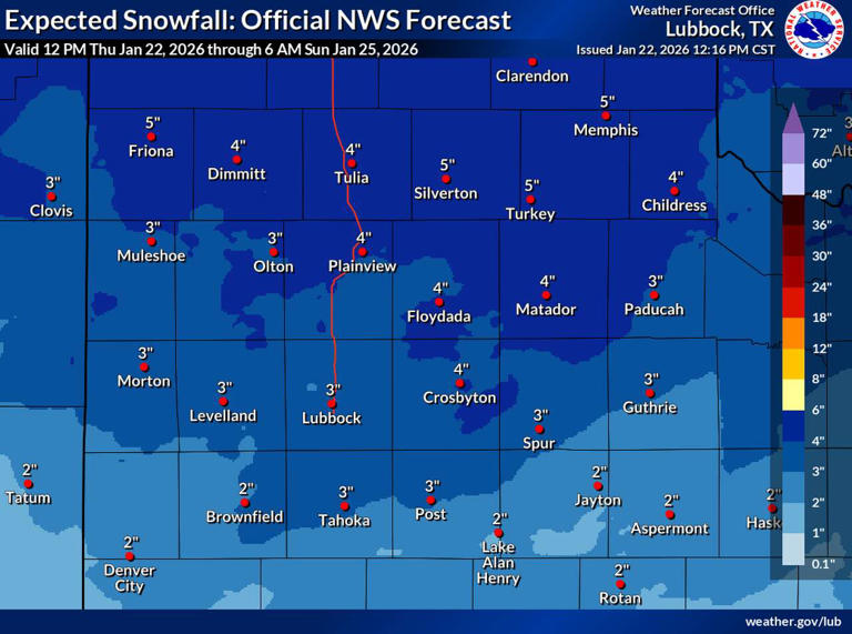 Winter storm warnings issued across Texas for impactful snow and ice storm