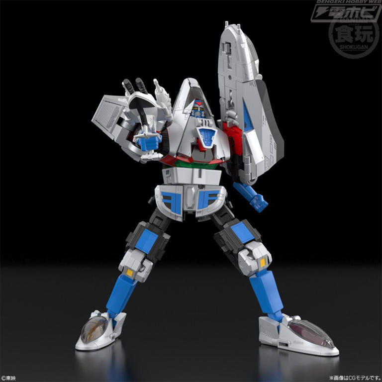 タイムロボα、タイムロボβ、タイムジェットγの3タイプに変形合体