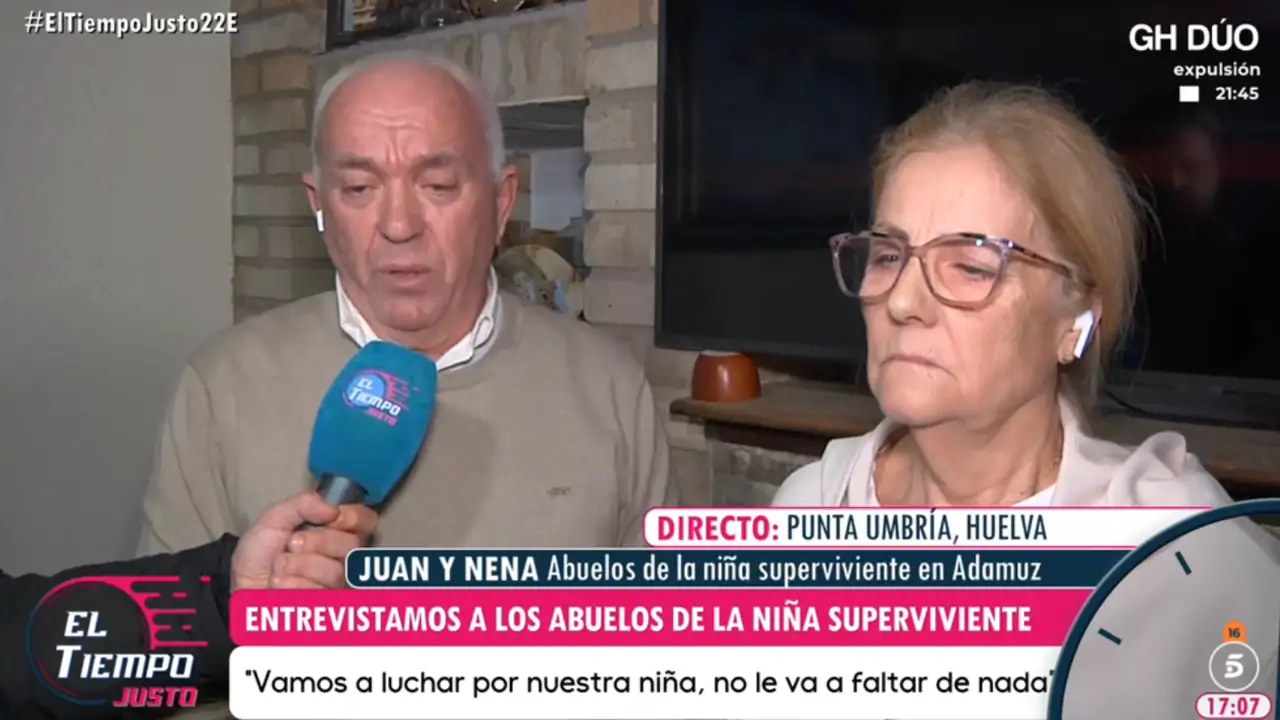 Joaquín Prat se quiebra ante los abuelos de la niña superviviente de Adamuz