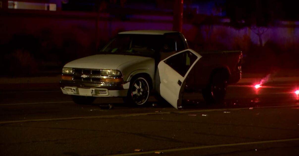 Man struck by car while working on broken-down vehicle in Laveen