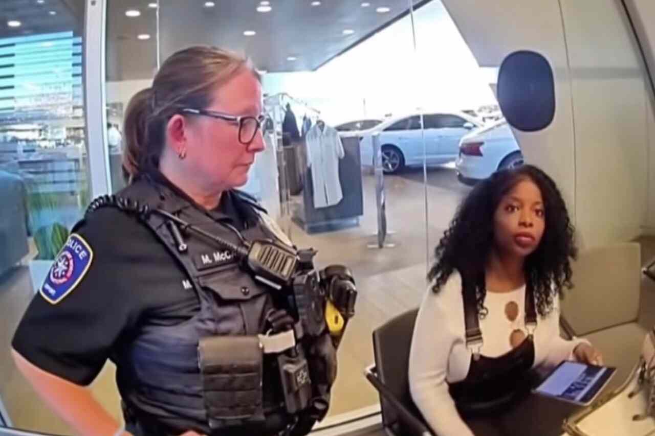 Video: Woman visits Audi dealership and ends up arrested on fraud suspicion