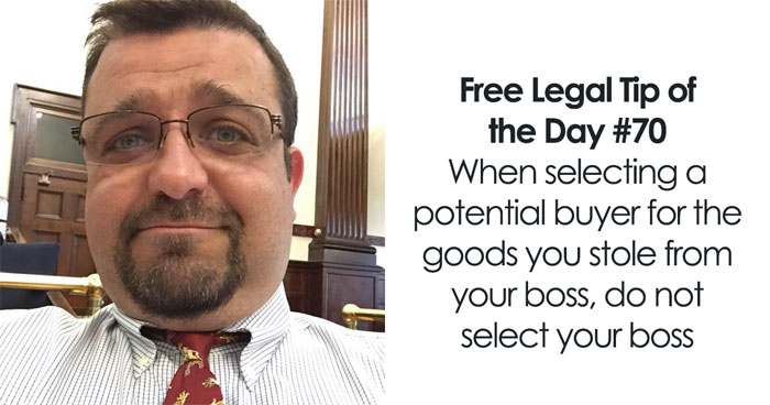 Lawyer posts hilarious legal advice based on crazy things he’s seen in ...