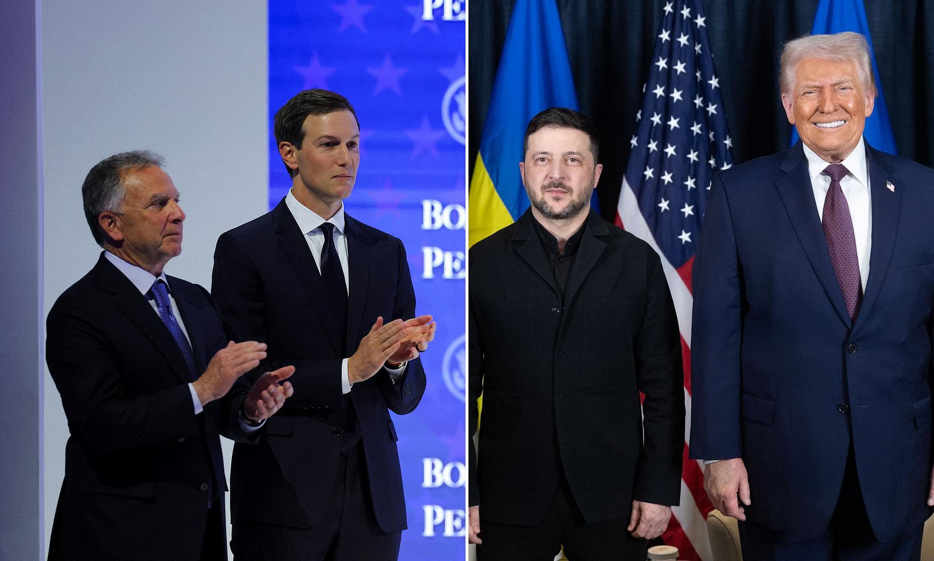 US envoys arrive in Moscow for peace deal talks after Zelensky blasted ...