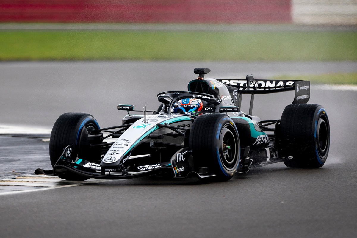 Mercedes a pris la piste avec sa F1 2026
