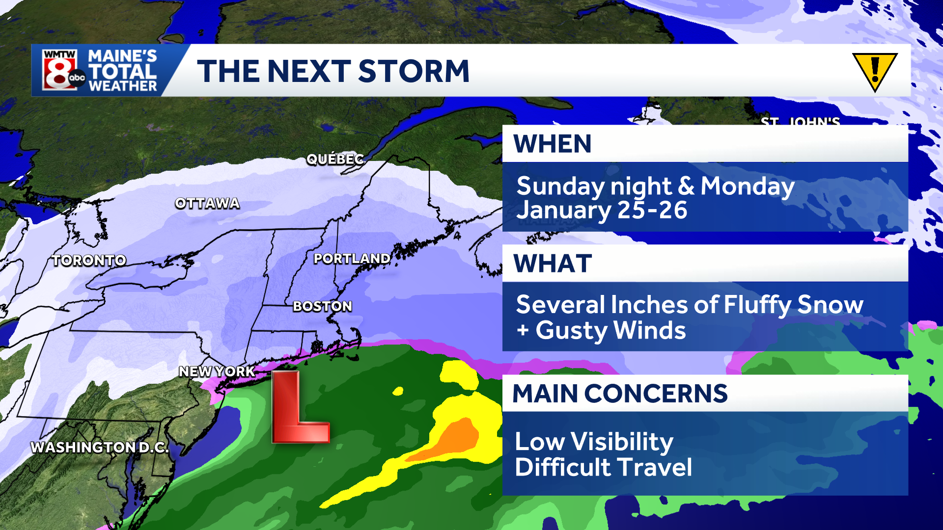 Snowstorm to impact Maine following dangerous cold this weekend