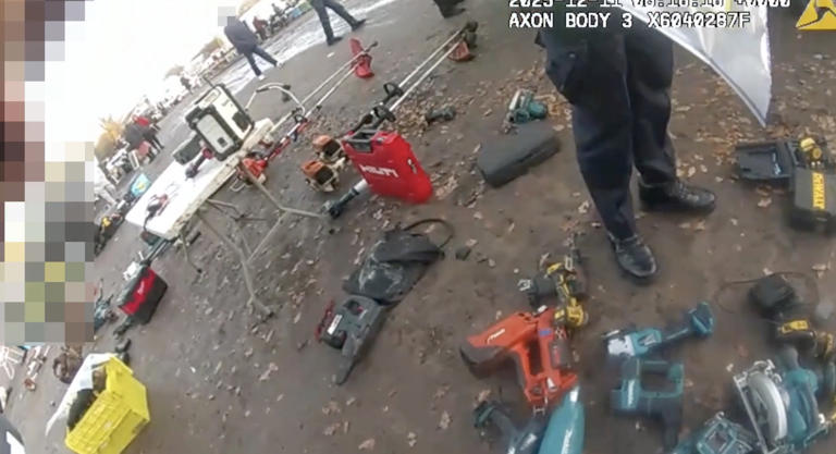 Police share photos of stolen tools seized from Hounslow car boot