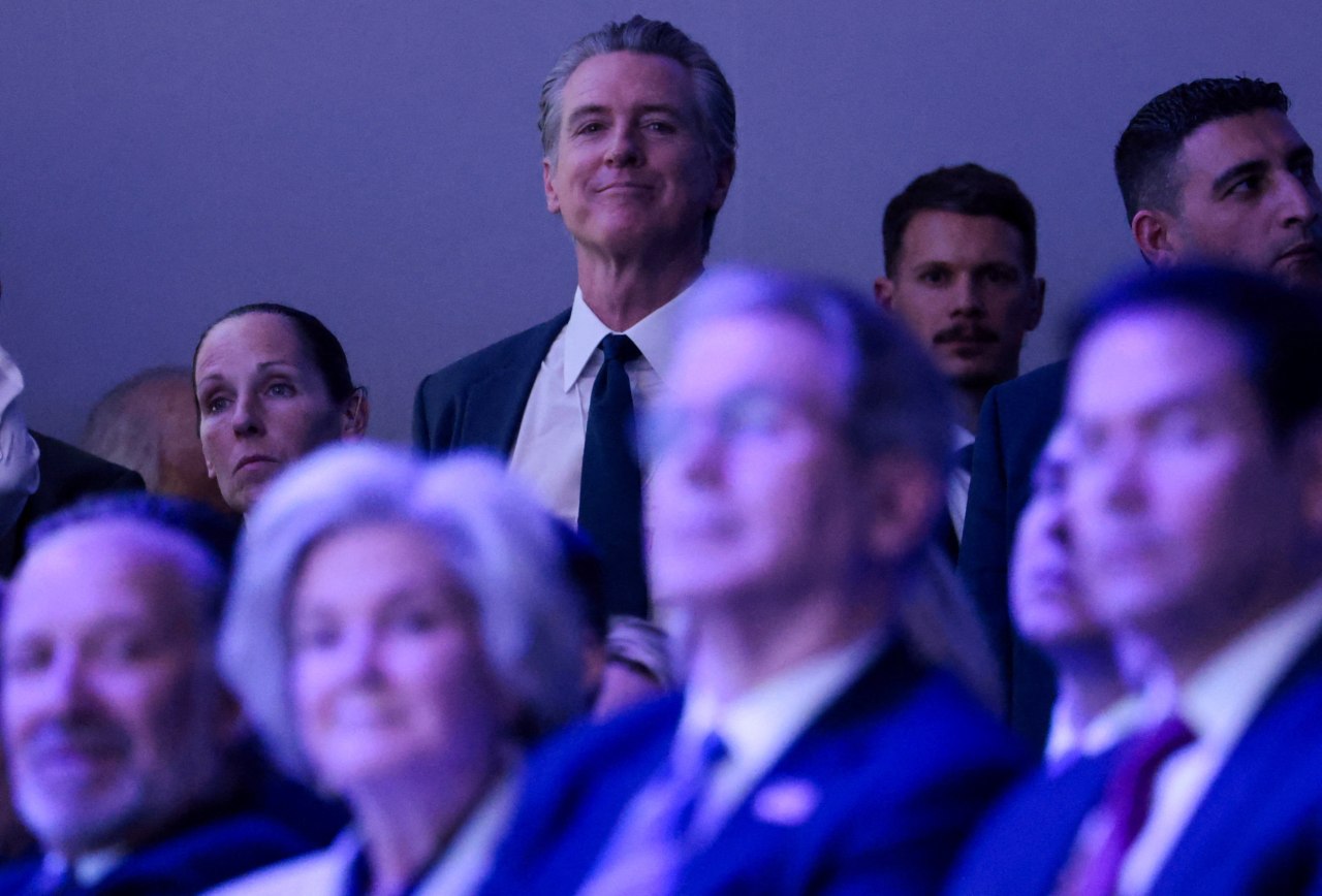 The Newsom-Trump showdown heats up Davos<br><br>