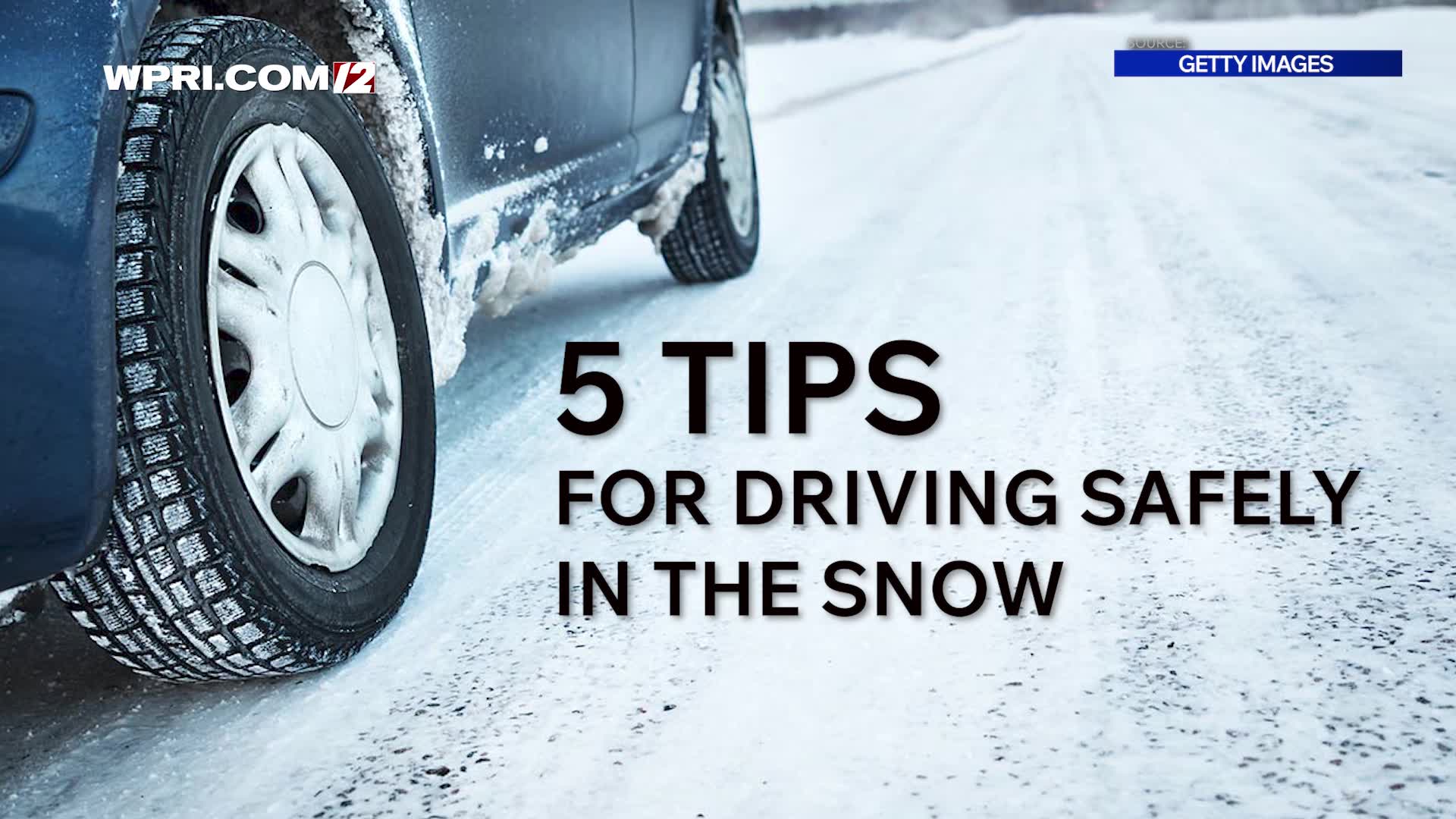 Video now: Do you remember how to safely drive in the snow?