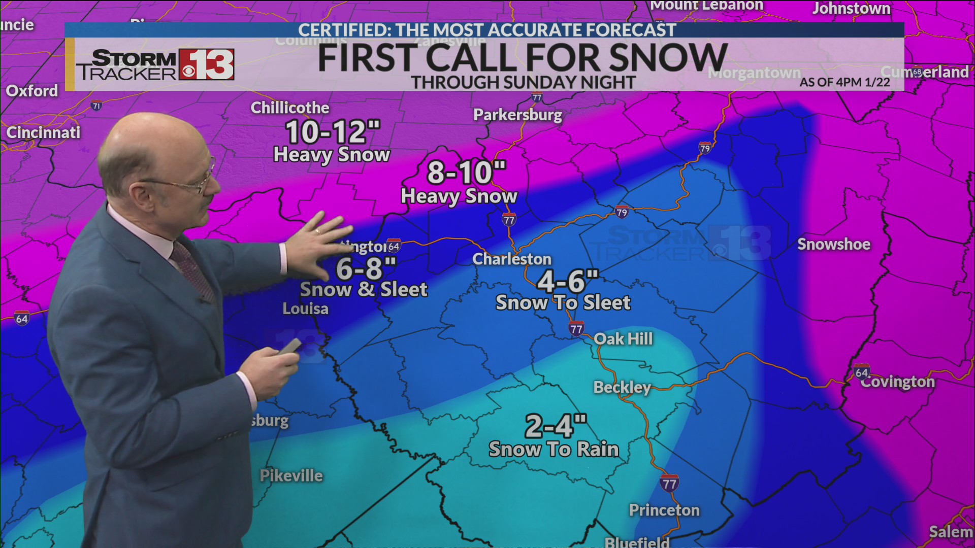 First call for weekend snow as of Thursday