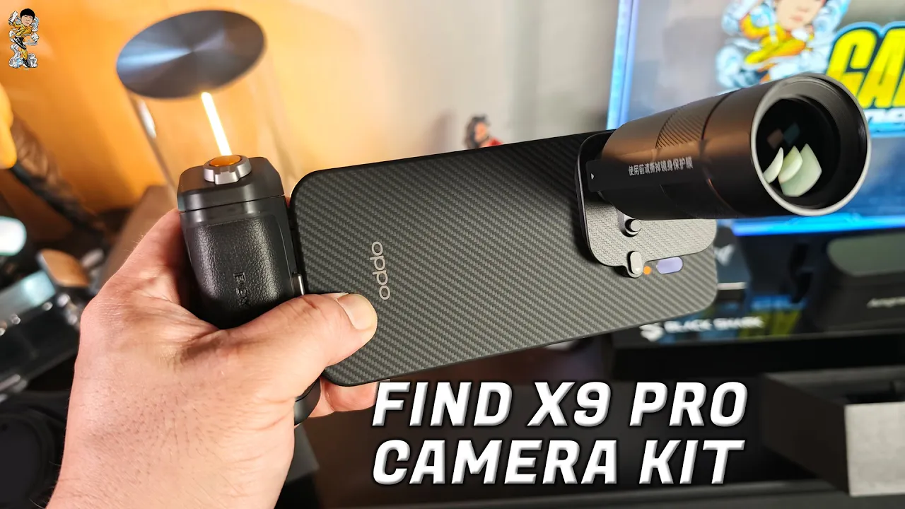 Oppo Find X9 Pro camera kit & extended lens: First look unboxing