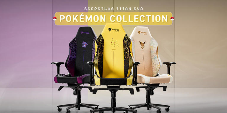 Secretlab Pokémon collection includes this must-have Gengar edition ...