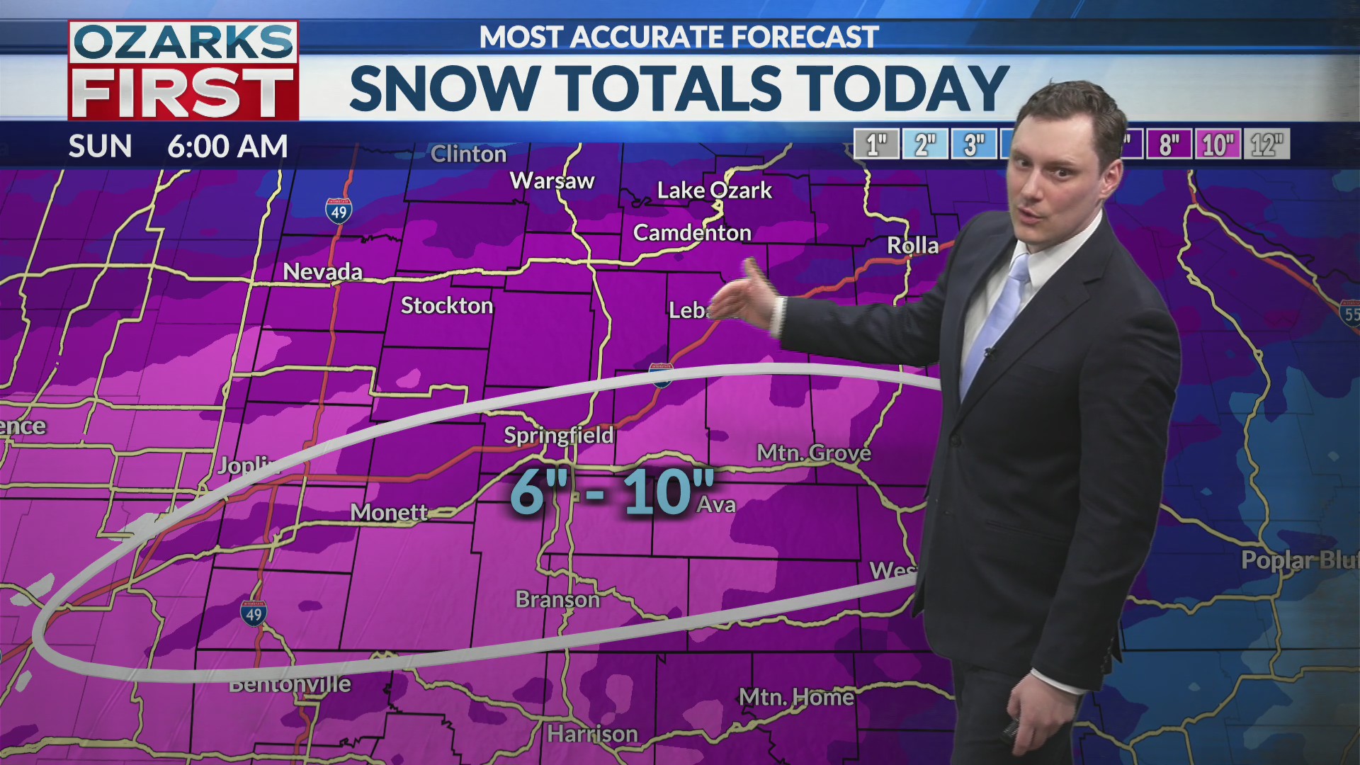 Weekend winter storm: Latest update on timing and totals