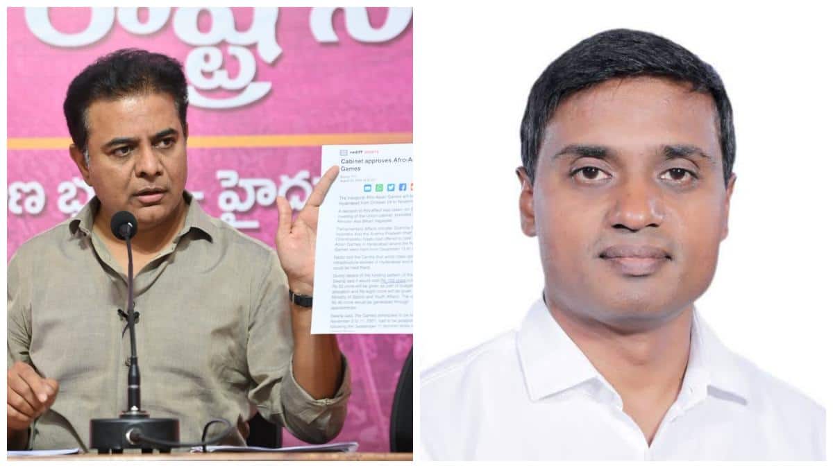KTR and Midhun Reddy: ఇక్కడ కేటీఆర్‌, అక్కడ మిథున్ రెడ్డి - తెలుగు ...