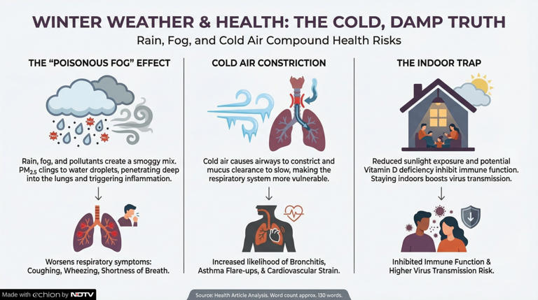 How to stay warm and healthy during winter rains