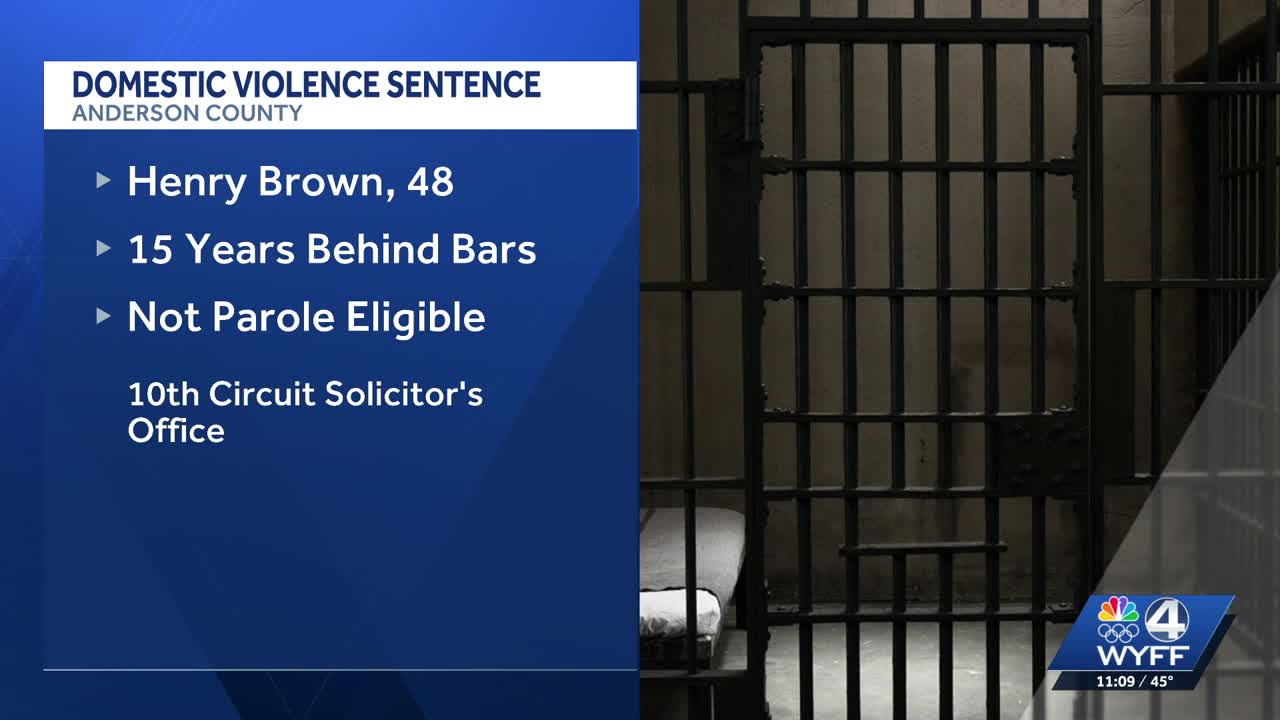 Upstate man sentenced to prison on domestic violence charges, solicitor ...